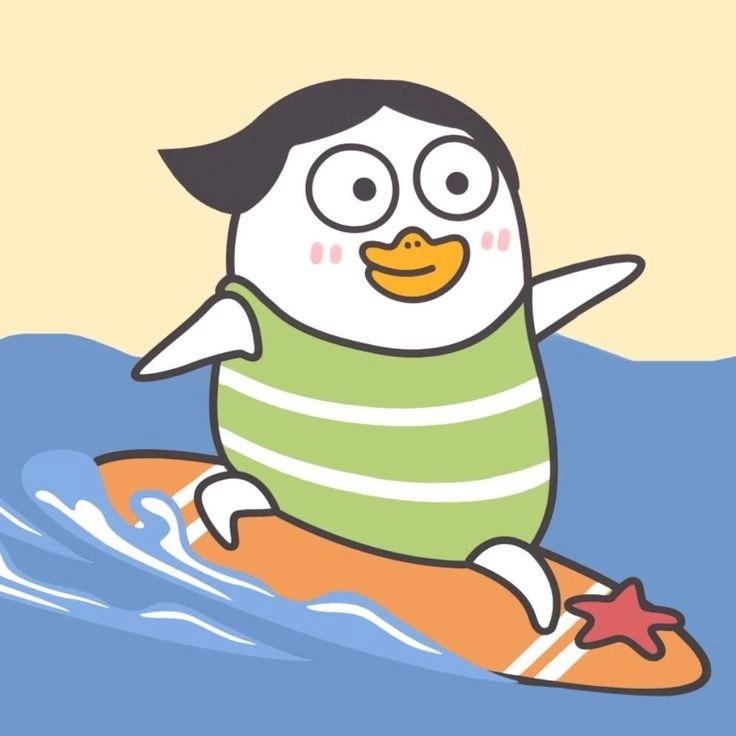 Avatar hình con vịt cute siêu đáng yêu