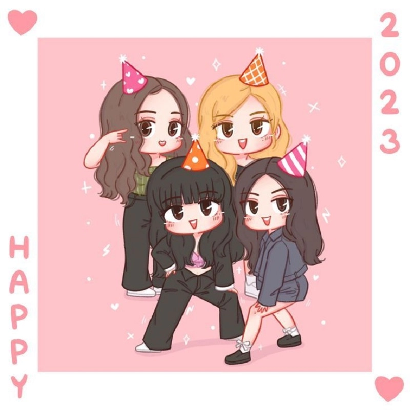 Tổng hợp chibi blackpink cute đáng yêu