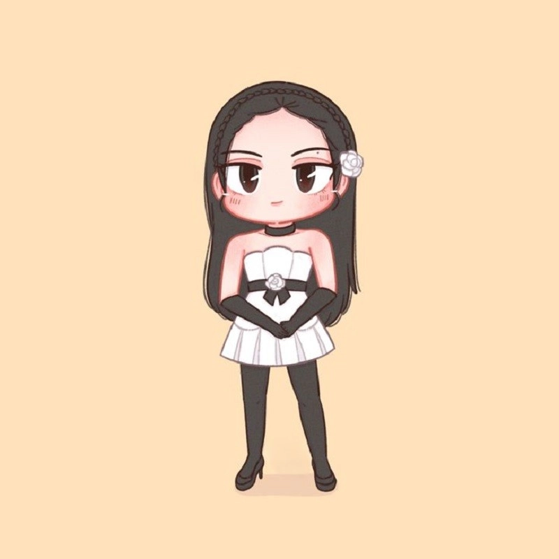 Tải hình nền blackpink chibi cực xinh