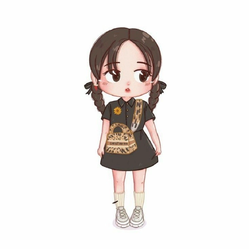 Cài đặt hình nền blackpink chibi cute dễ thương