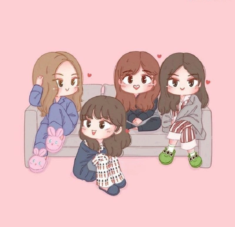 Lưu ngay hình ảnh của blackpink chibi dễ thương
