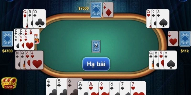 Cách tính điểm và kết thúc ván chơi trong Phỏm nhatvip