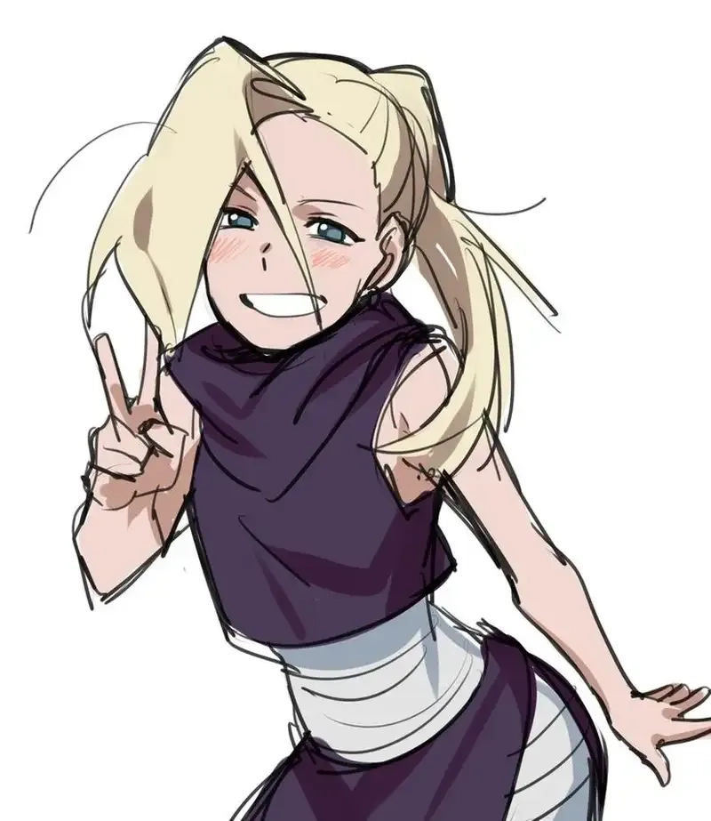 Cách vẽ nhân vật How to draw Ino Yamanaka