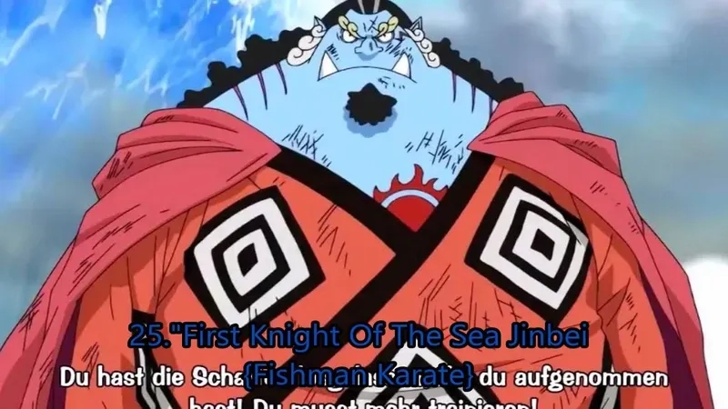Trận chiến căng thẳng jinbei vs big mom
