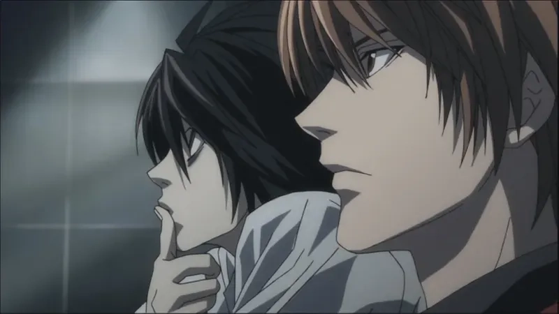 Cuộc đối đầu L vs light yagami là huyền thoại