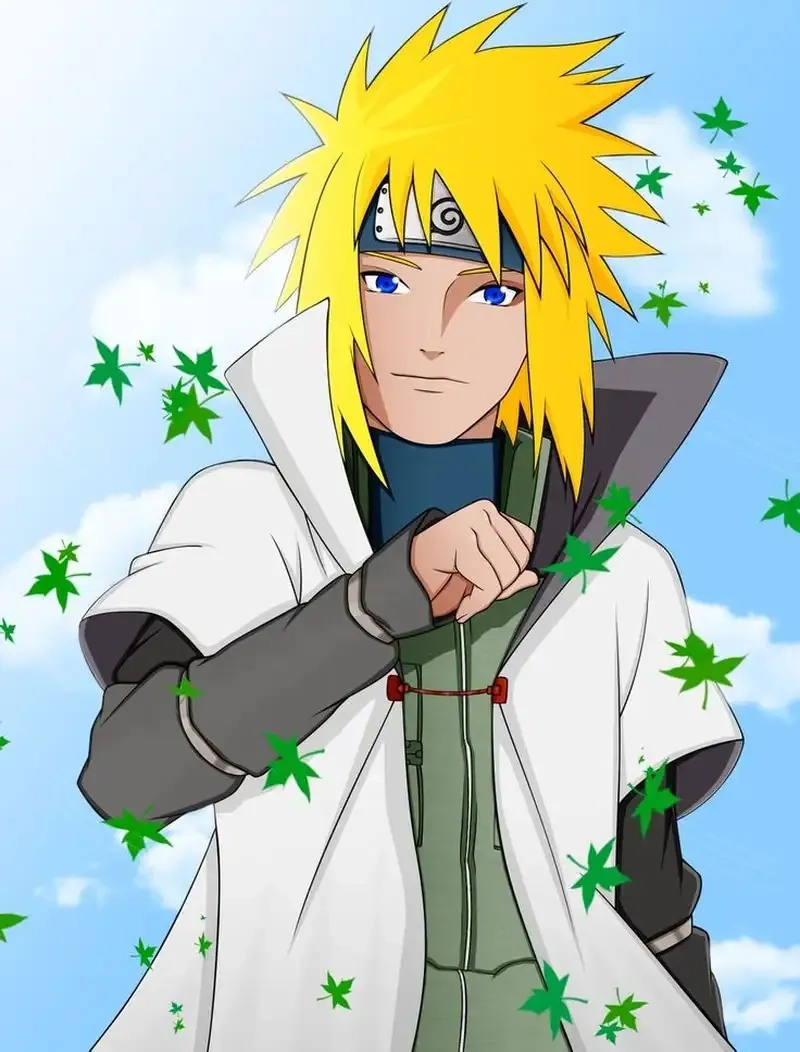 Chân dung yondaime hokage minato namikaze tuyệt đẹp