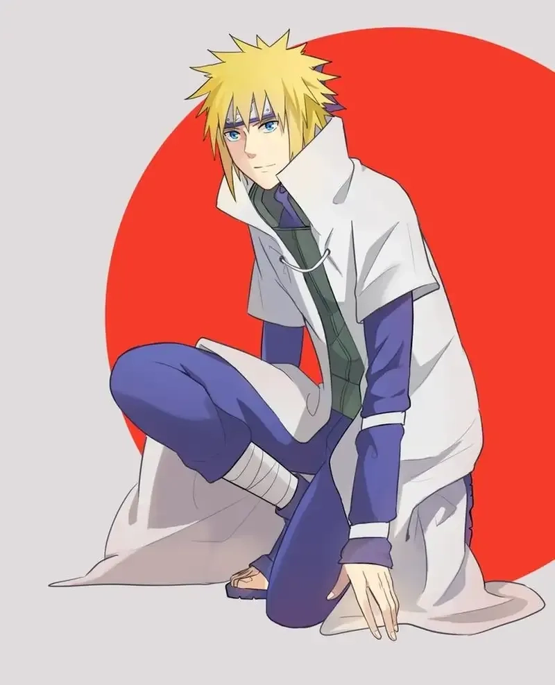 Hình ảnh minato namikaze sage mode hiếm có