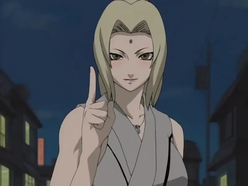 Vẻ đẹp trưởng thành của tsunade in naruto