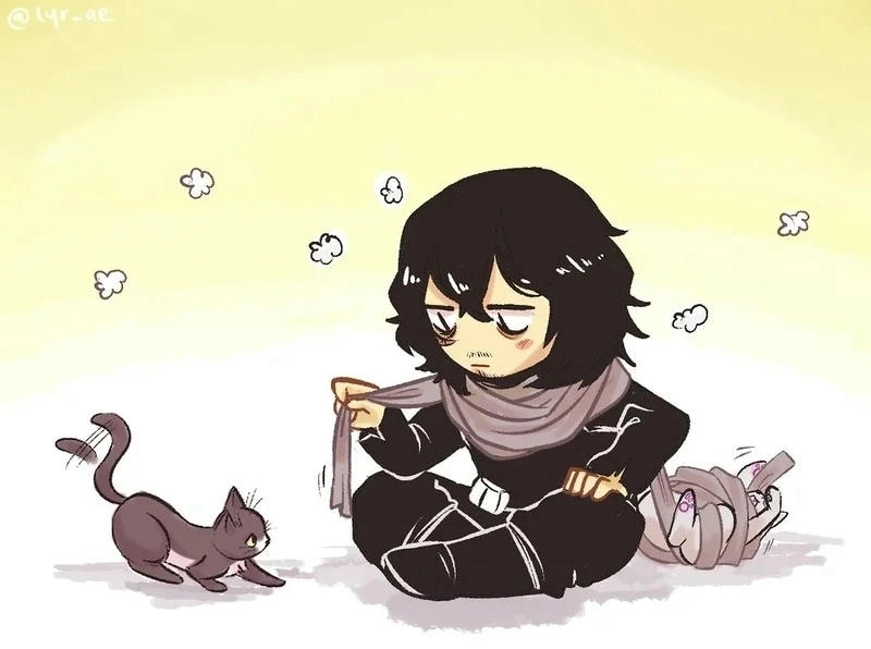 Khoảnh khắc gắn bó giữa aizawa x deku