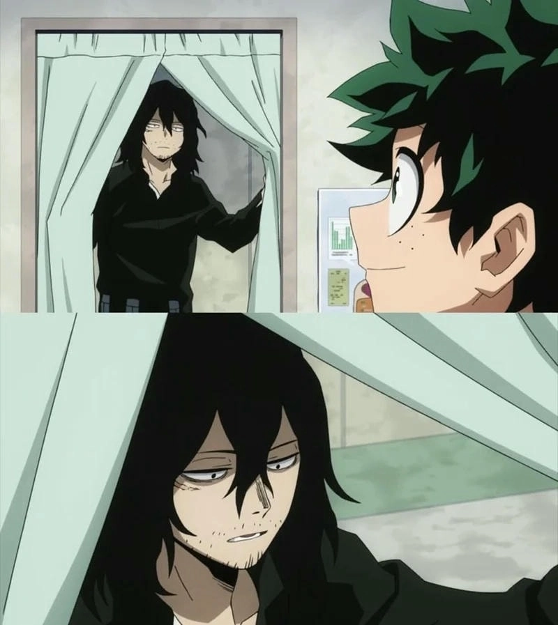 Fan MHA yêu thích cặp mha aizawa x deku