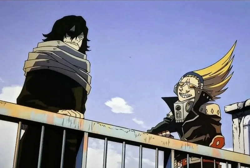 Fanart ngọt ngào từ aizawa x all might comic