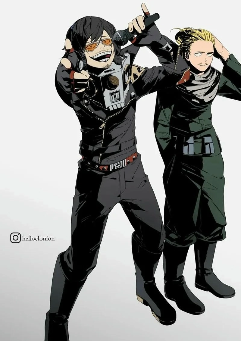 Fan MHA không thể bỏ qua mha aizawa x all might