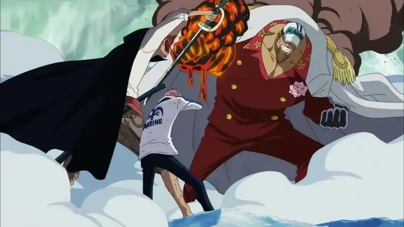 Cái kết đau lòng trong whitebeard vs akainu