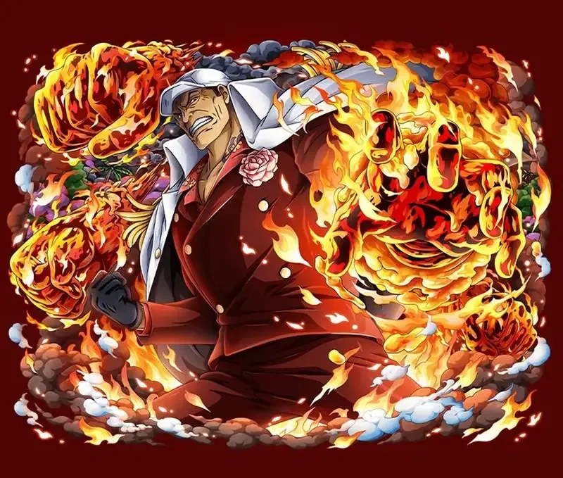Cuộc chiến đỉnh cao one piece whitebeard vs akainu