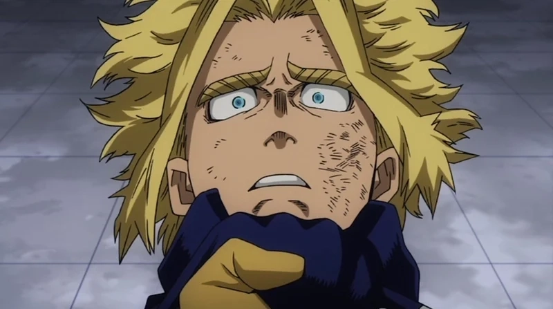 Khoảnh khắc xúc động khi all might chết