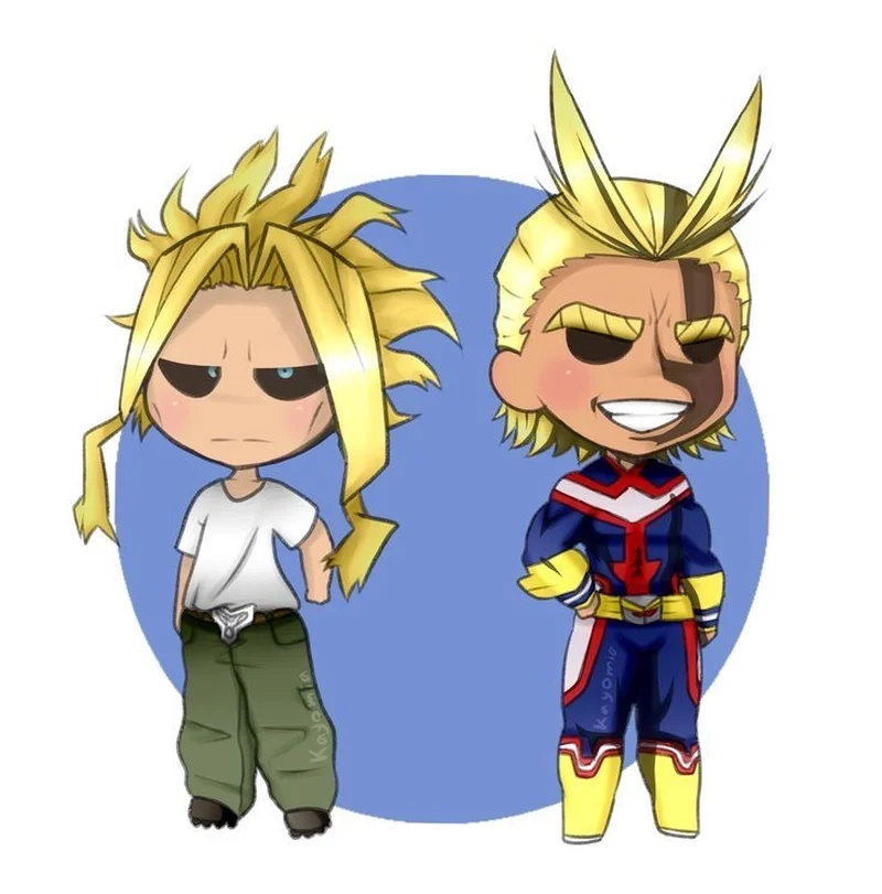 Tình thầy trò all might x deku cảm động