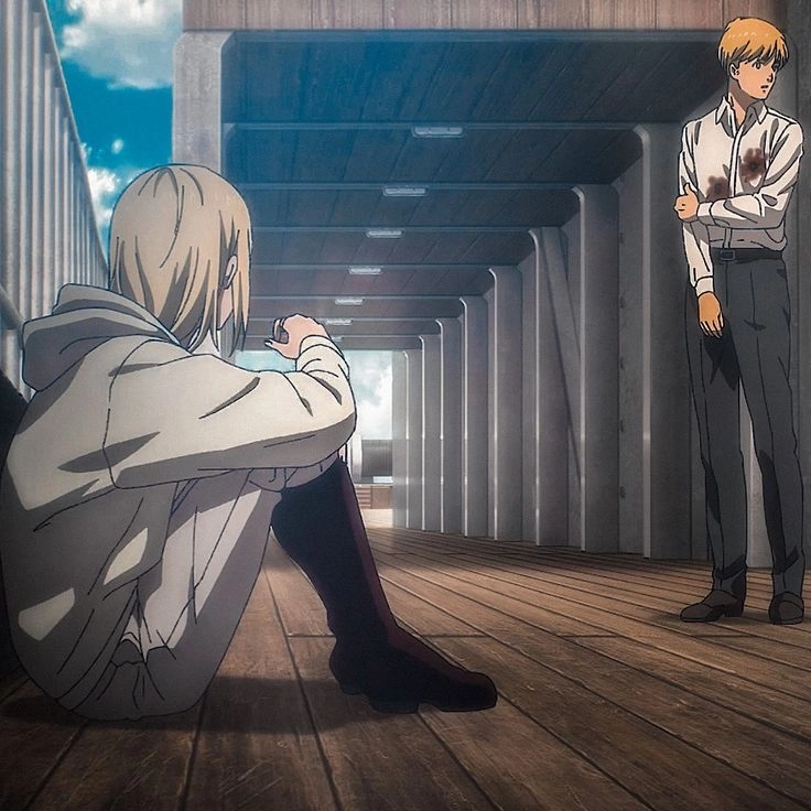 Fan art ngọt ngào của erwin x armin