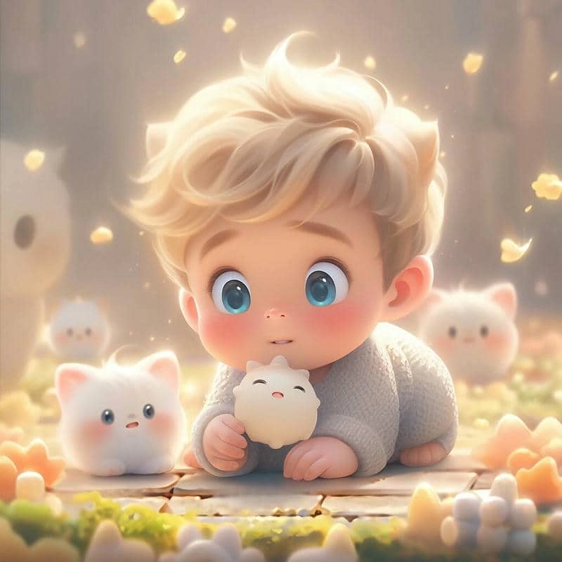 Gợi ý hình chibi ghép mặt cho bé trai sáng tạo