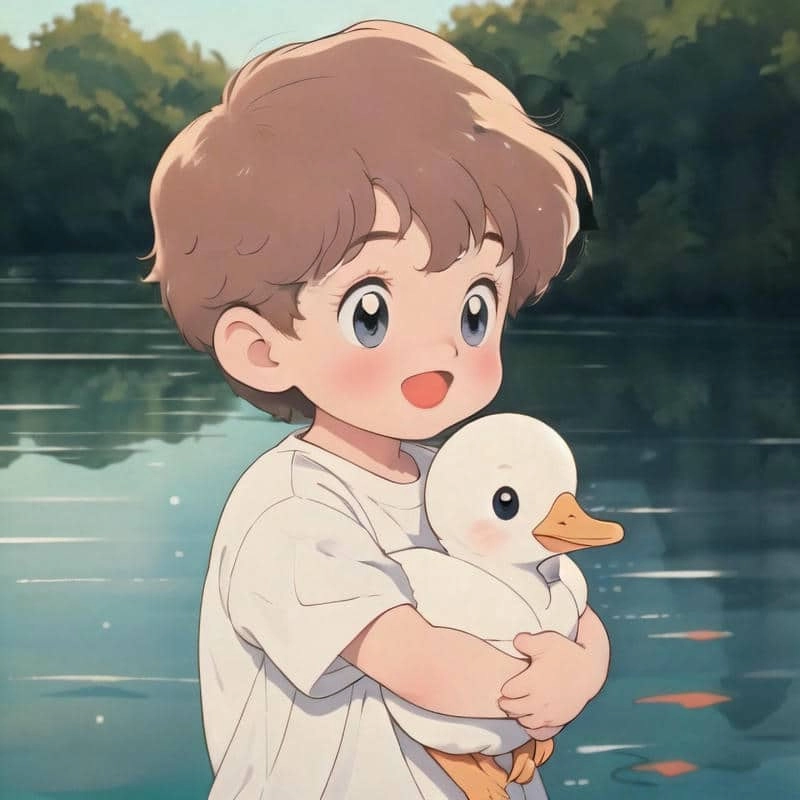 Album hình chibi em bé trai dễ mến