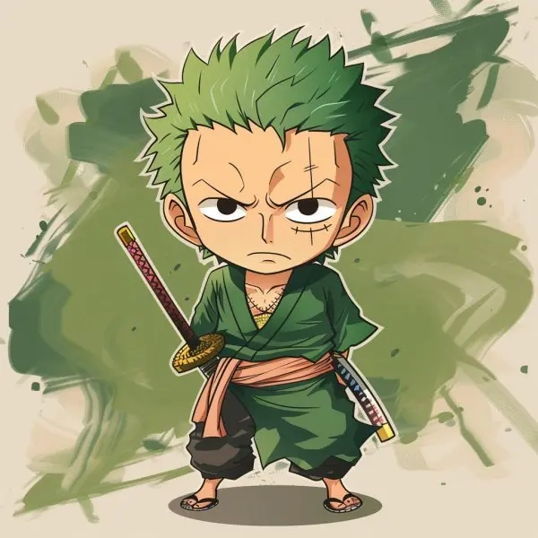 Khám phá nét dễ thương của chibi zoro