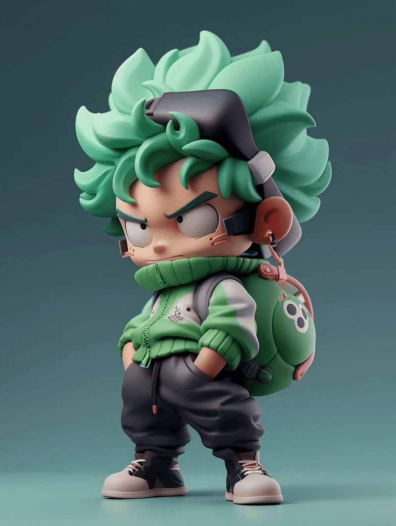 Ngắm nhìn bộ sưu tập zoro chibi