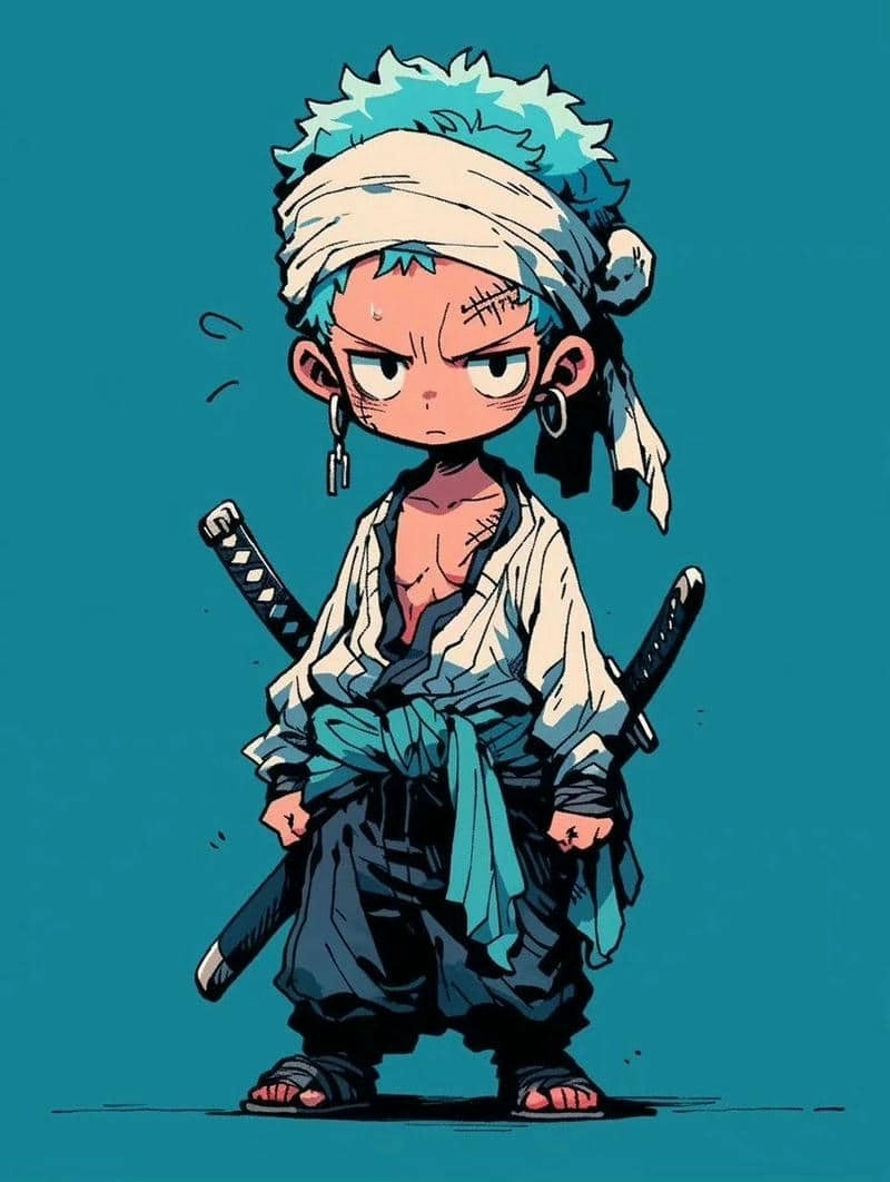 Bộ sưu tập cute zoro chibi cực cuốn