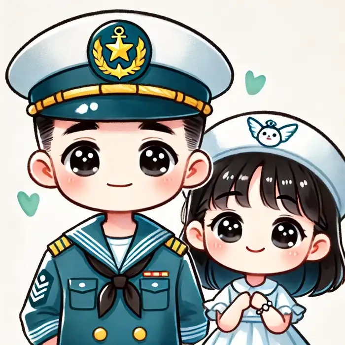 Chọn lọc ảnh bộ đội chibi cực xịn