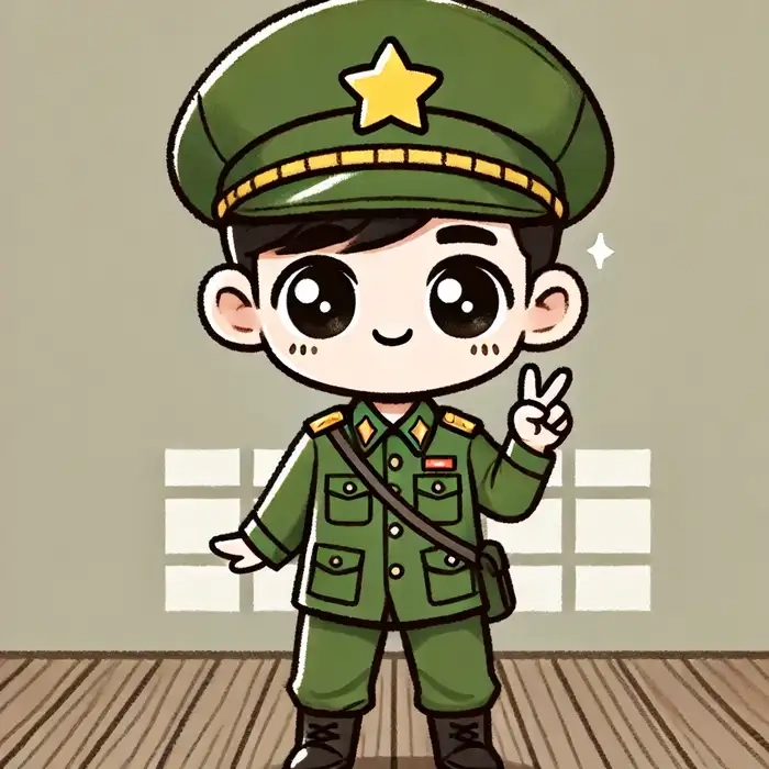 Cùng vẽ chibi bộ đội siêu sáng tạo