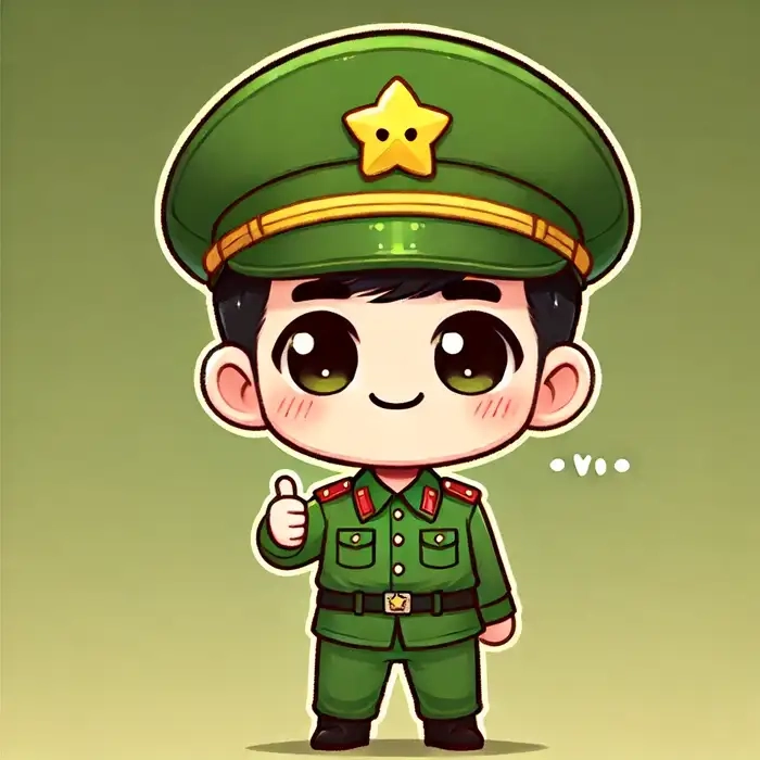 Mẫu hình bộ đội chibi cực đẹp mắt