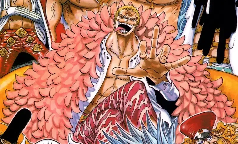 Hình xăm donquixote doflamingo tattoo chất phát ngất