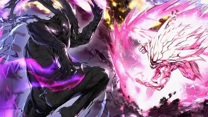 Cuộc đấu sống còn one punch man saitama vs garou