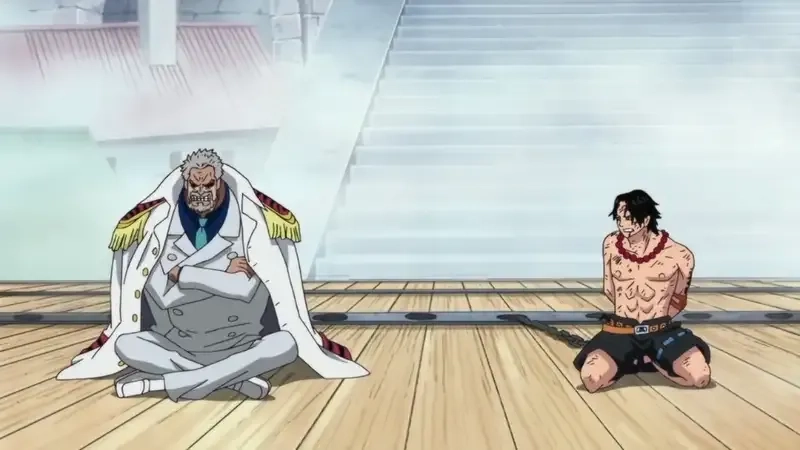Khoảnh khắc xúc động garp meets luffy
