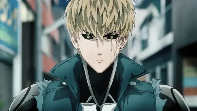 Genos chiến đấu mãnh liệt trong anime