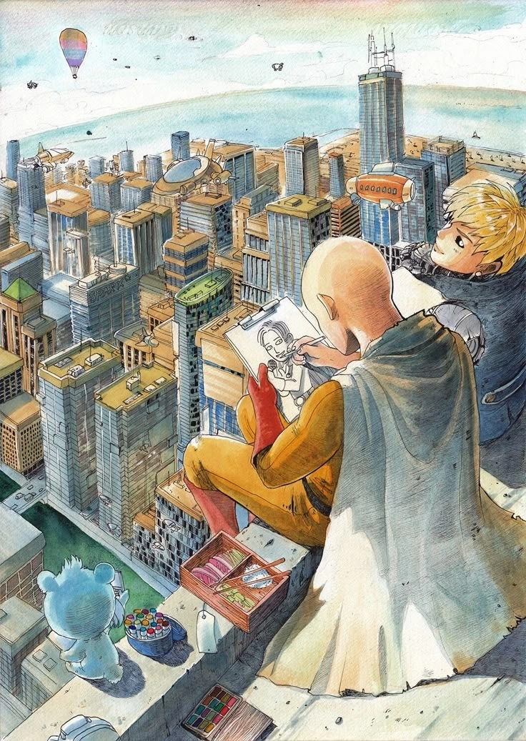 Hình dáng đáng yêu của genos chibi