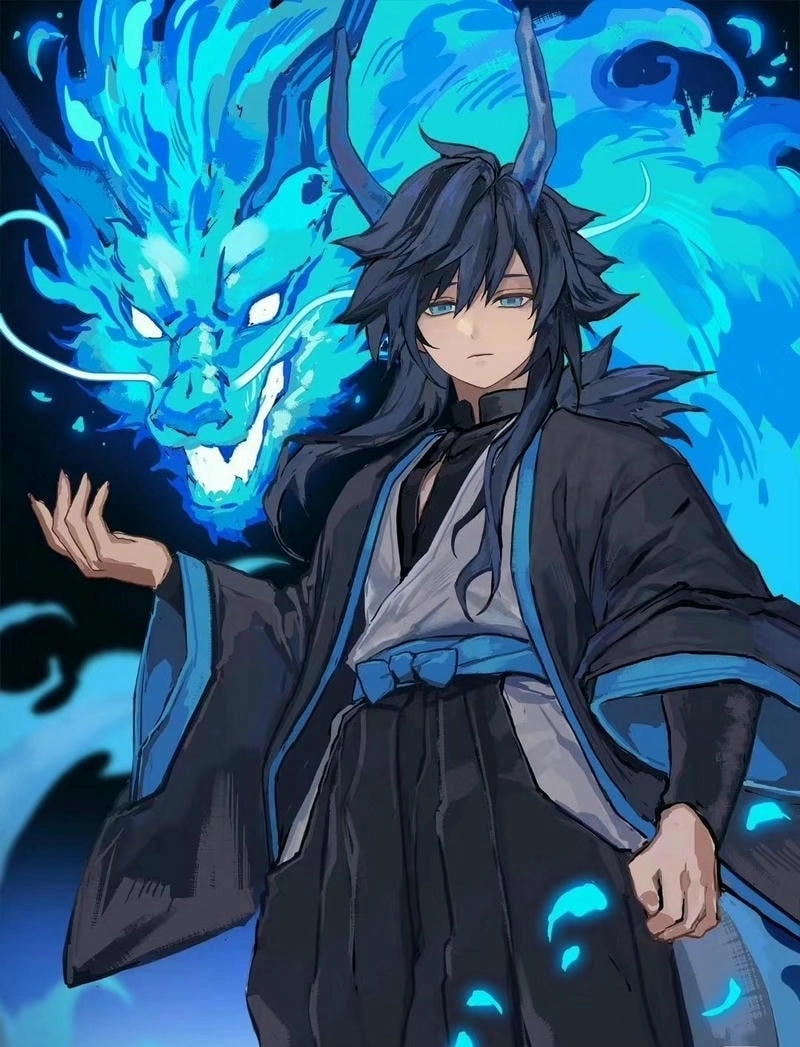 Phong thái điềm tĩnh của thủy trụ giyuu