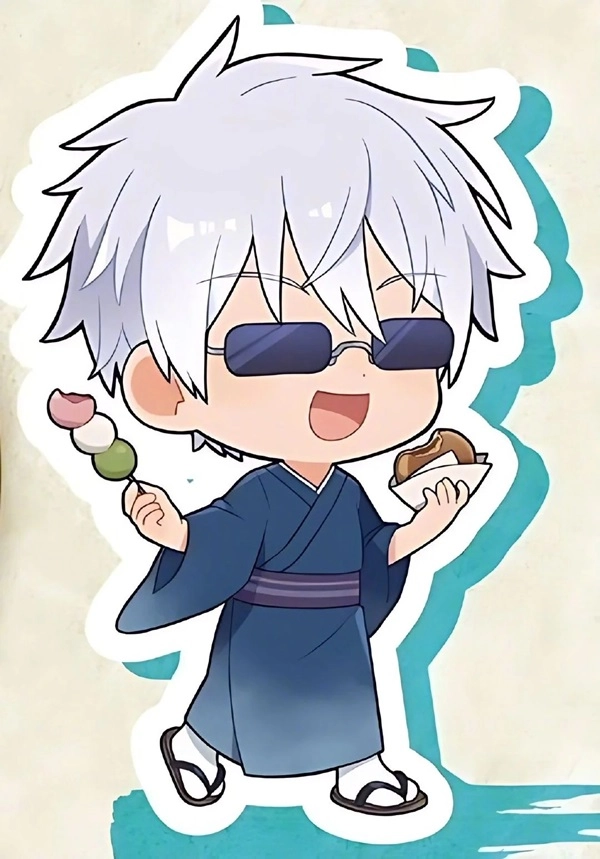 Top fanart gojo chibi anime đẹp mãn nhãn