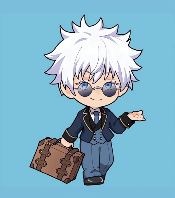 Ngắm loạt ảnh gojo chibi 1 2 cute ngất