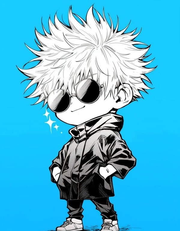Khám phá thế giới gojo chibi art sống động