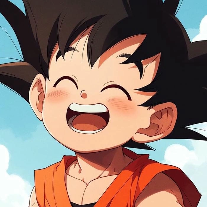 Goku chibi phiên bản dễ thương hút mắt
