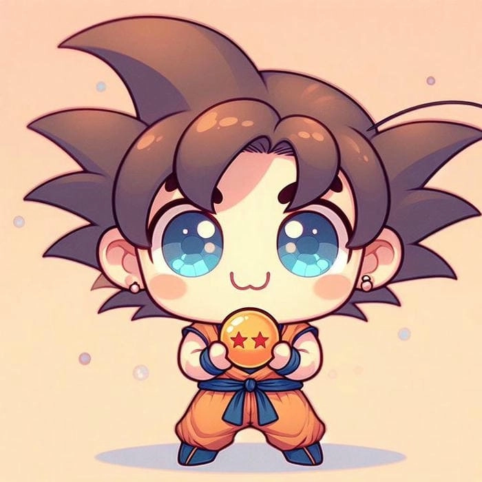 Chiêm ngưỡng goku chibi ultra instinct bá đạo