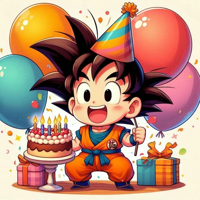 Cập nhật hình nền goku chibi siêu cute