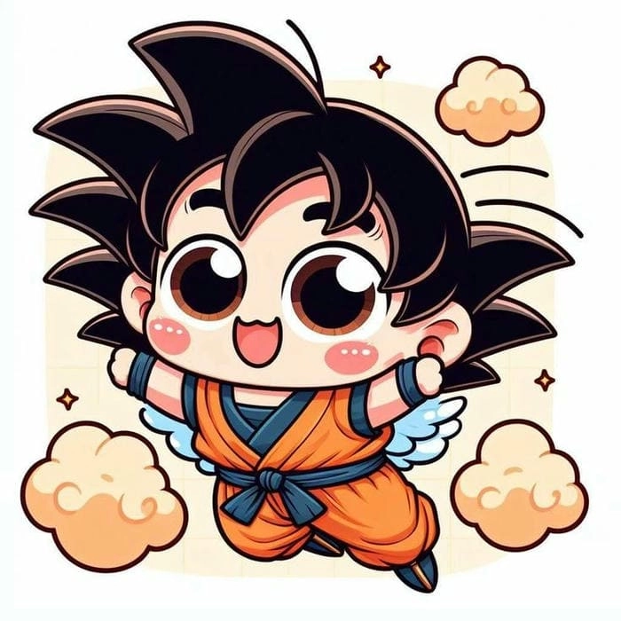 Khám phá sức mạnh blue goku chibi