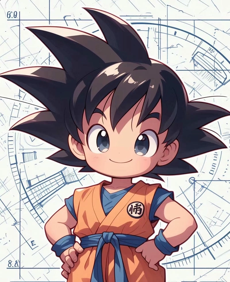 Fan mê dragon ball z goku chibi không thể bỏ qua