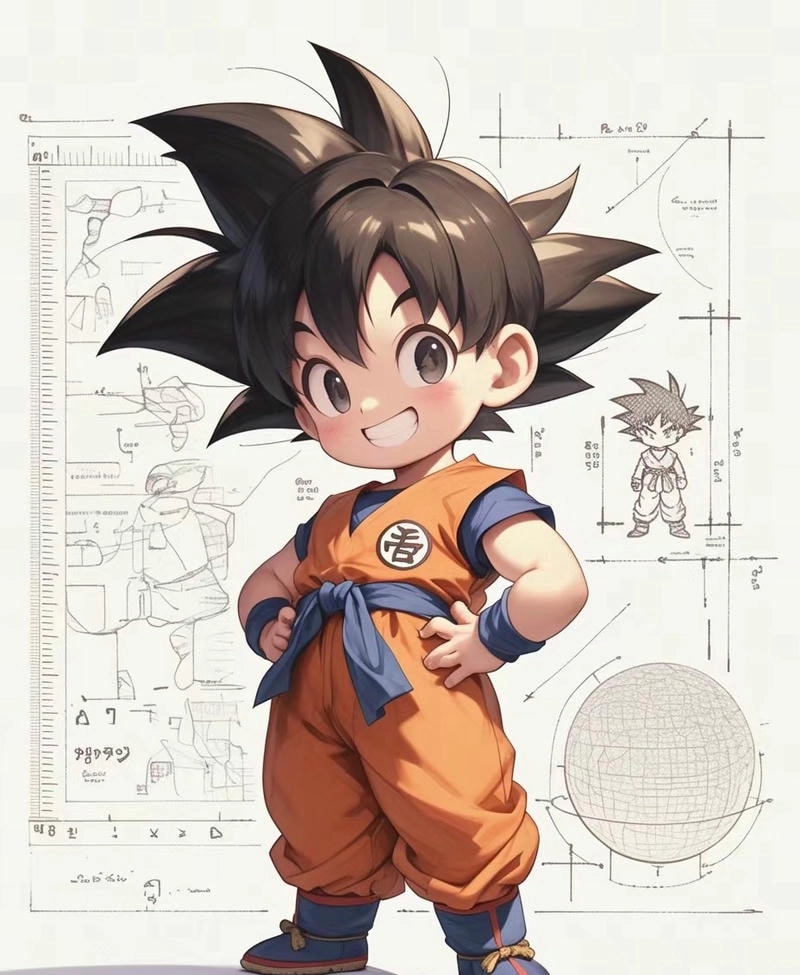 Tổng hợp ảnh goku chibi đẹp mê hồn