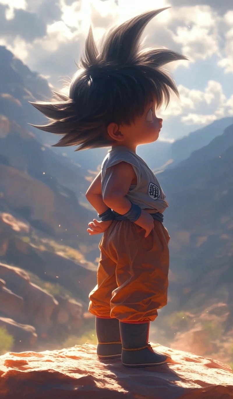 Bộ sưu tập ảnh goku chibi cute độc đáo