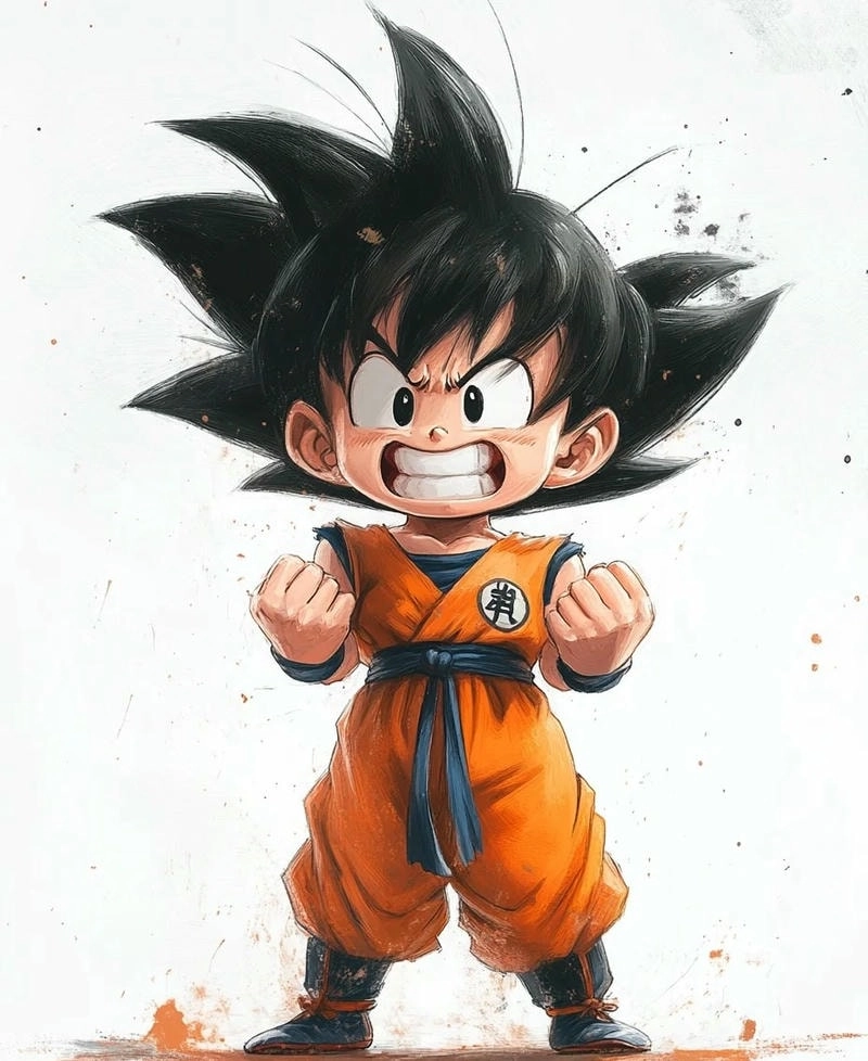 Chia sẻ loạt hình goku chibi cực hot