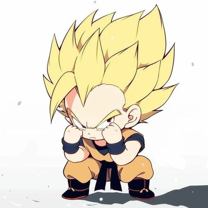 Trải nghiệm goku chibi 3d siêu sinh động