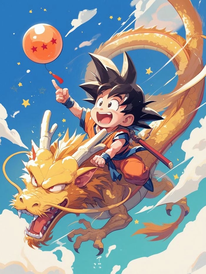 Xem ngay bộ goku chibi blue tuyệt đẹp