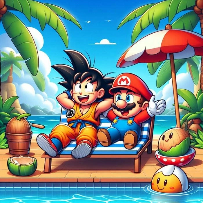 Bản phác thảo goku chibi drawing cute cực xịn