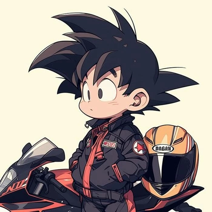 Hình ảnh goku chibi manga đẹp như truyện